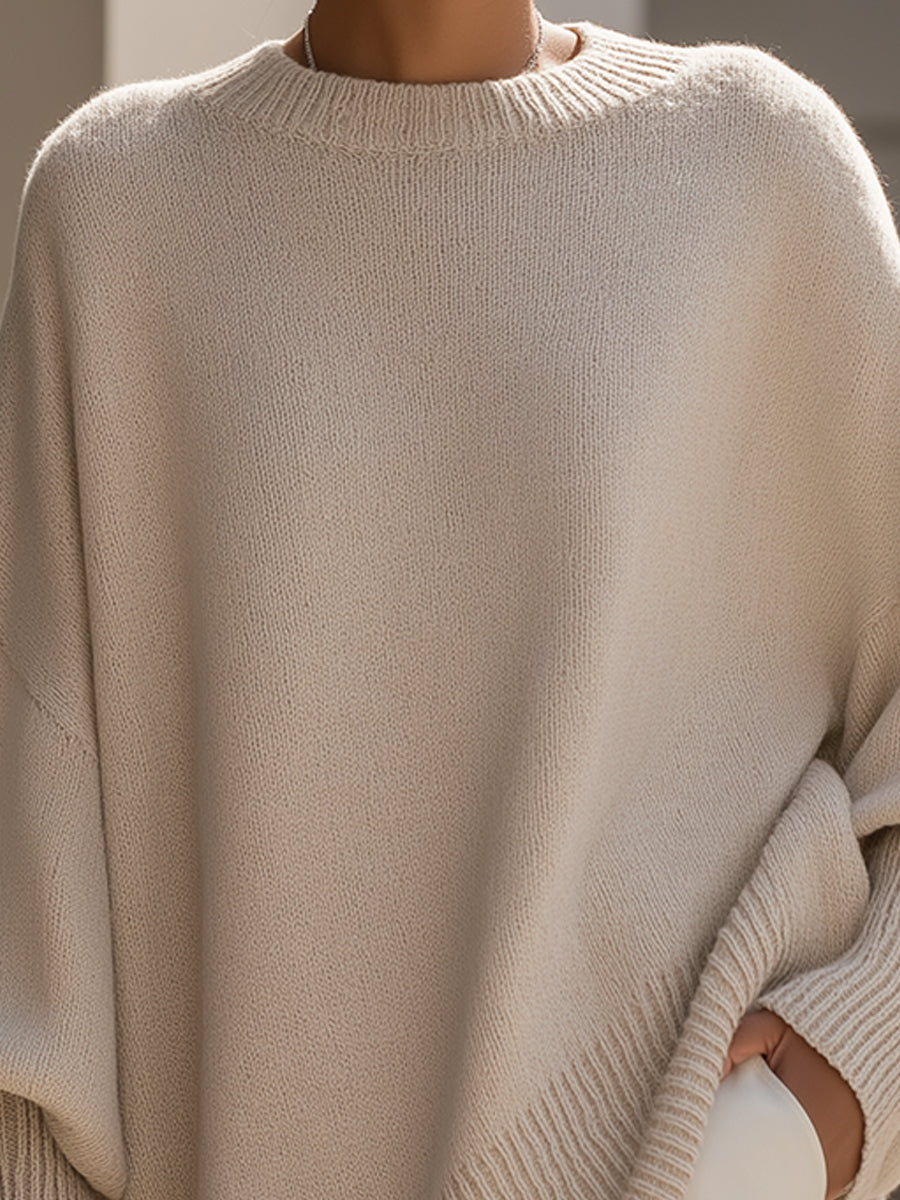 Alina™ | Cozy Oversized Knit Sweater