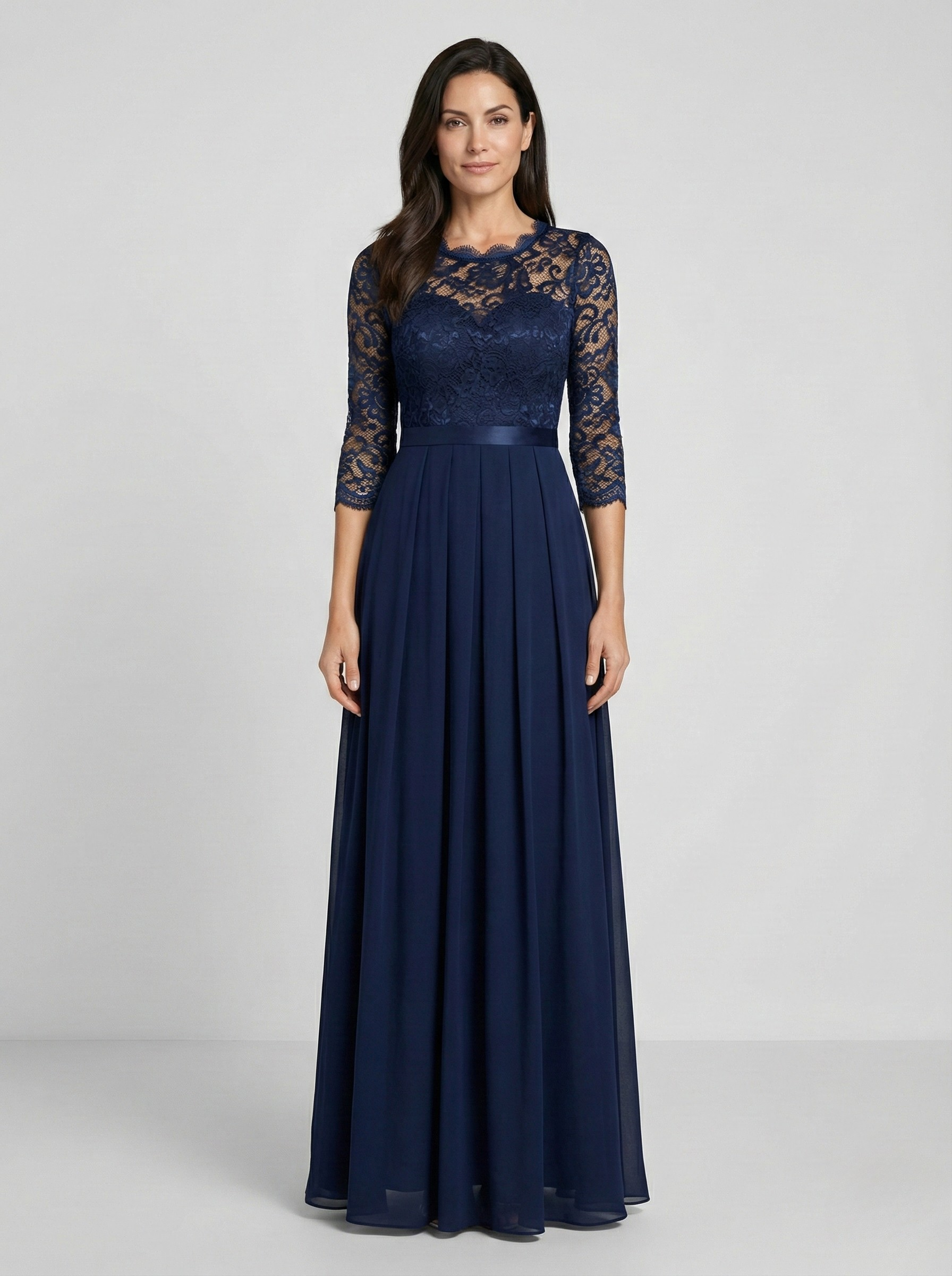 Marisol™ | Timeless Lace Evening Gown