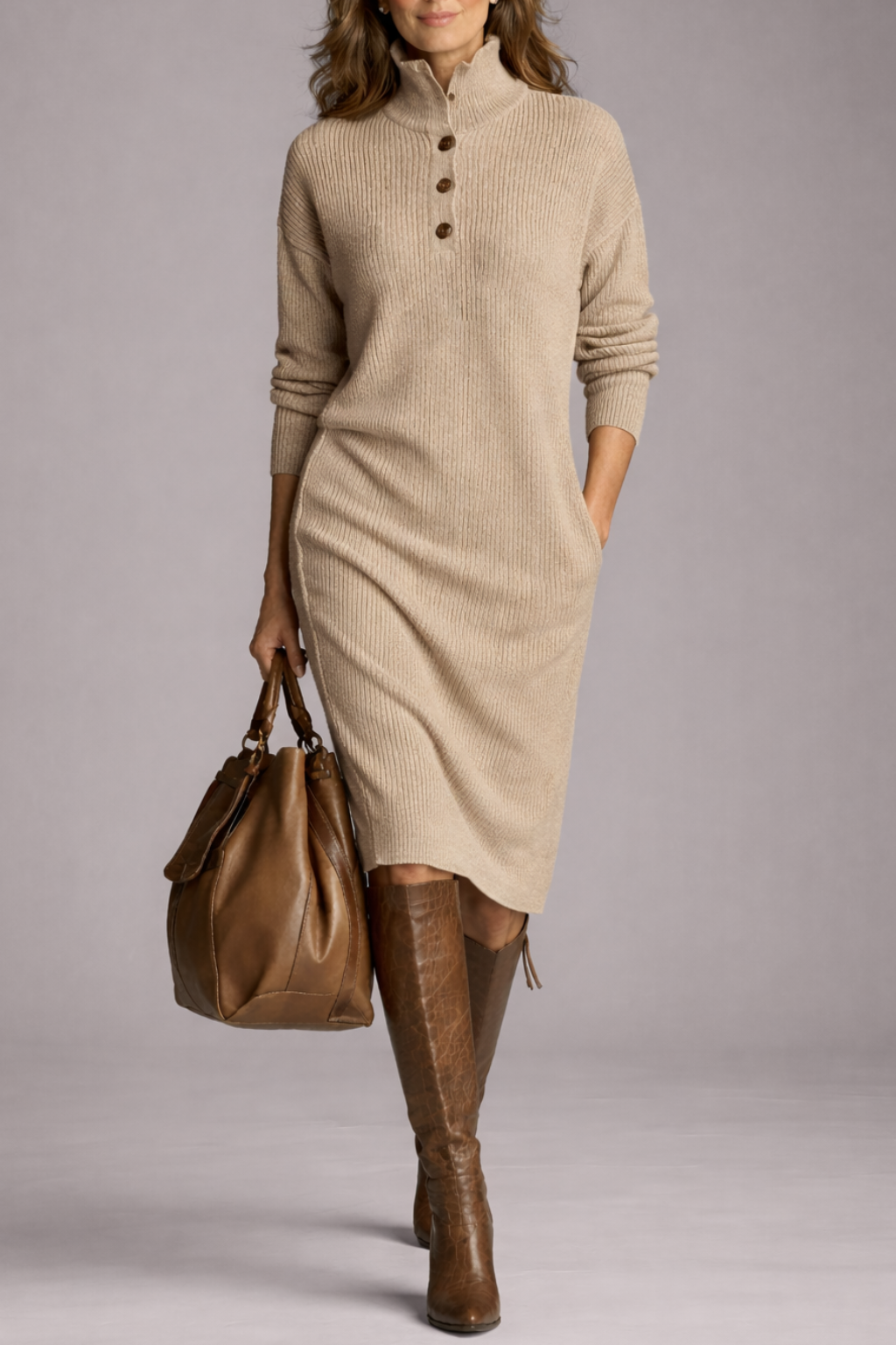Eve | Heritage Knit Dress