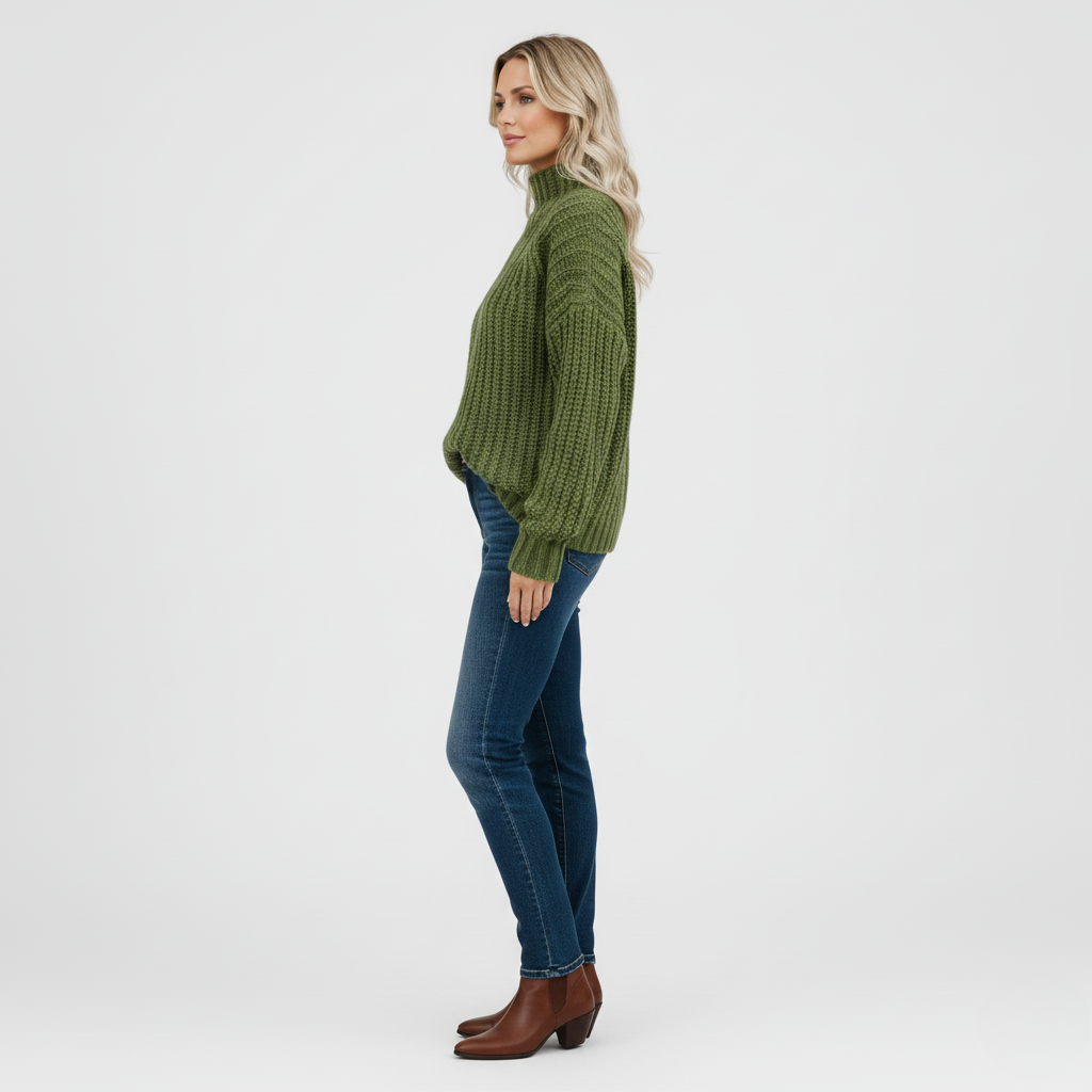 Aerynna | Cozy Chic Cable-Knit Sweater