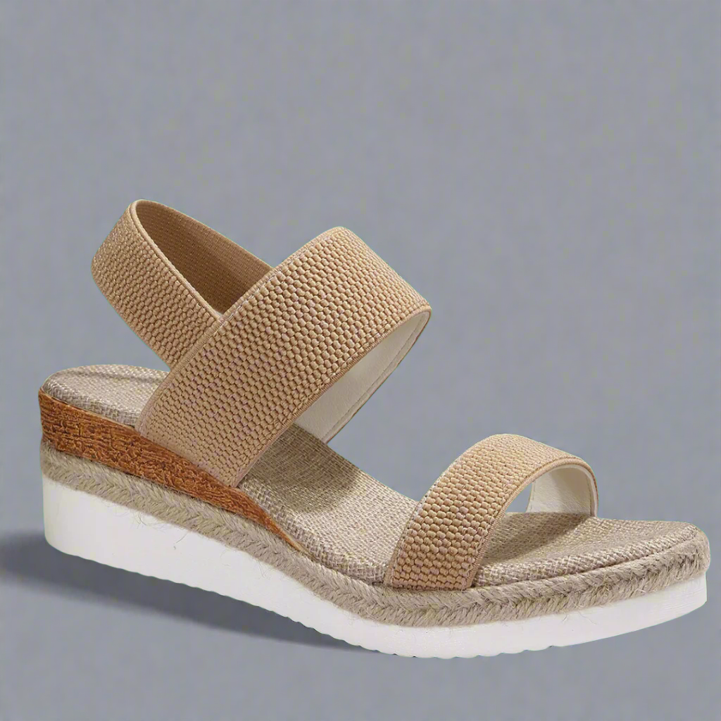 Alessia | Black Platform Sandals