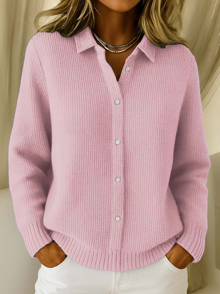 Serena™ | Soft Knit Button Cardigan
