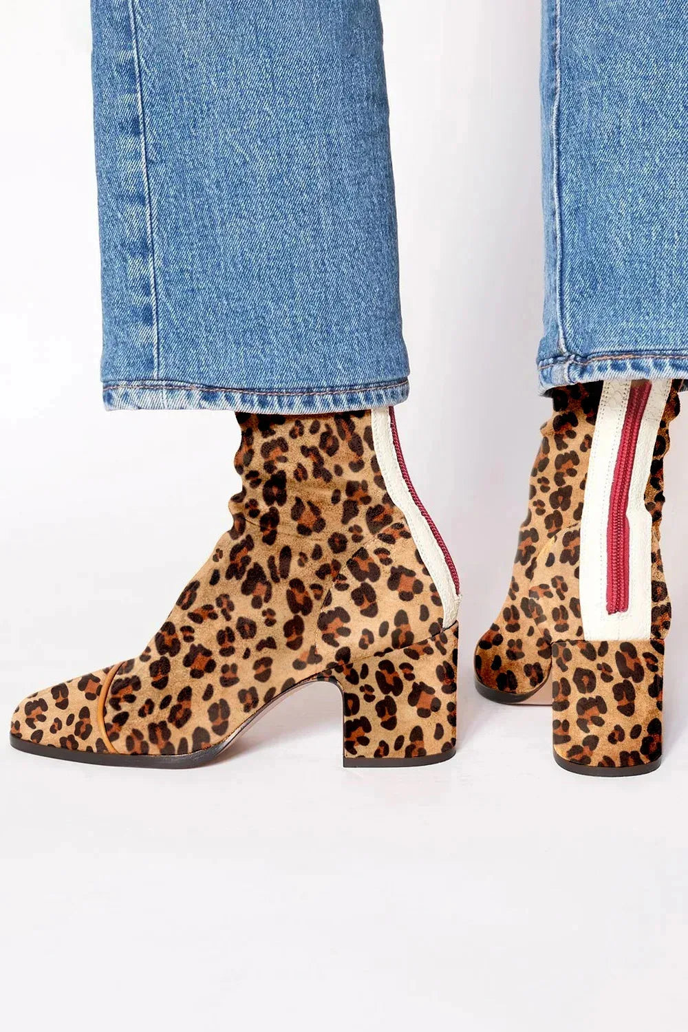 Verona | Square toe heeled boots