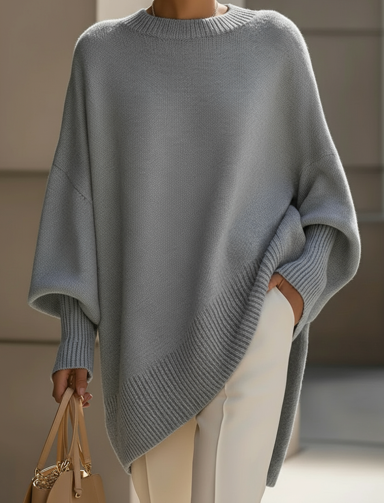 Alina™ | Cozy Oversized Knit Sweater