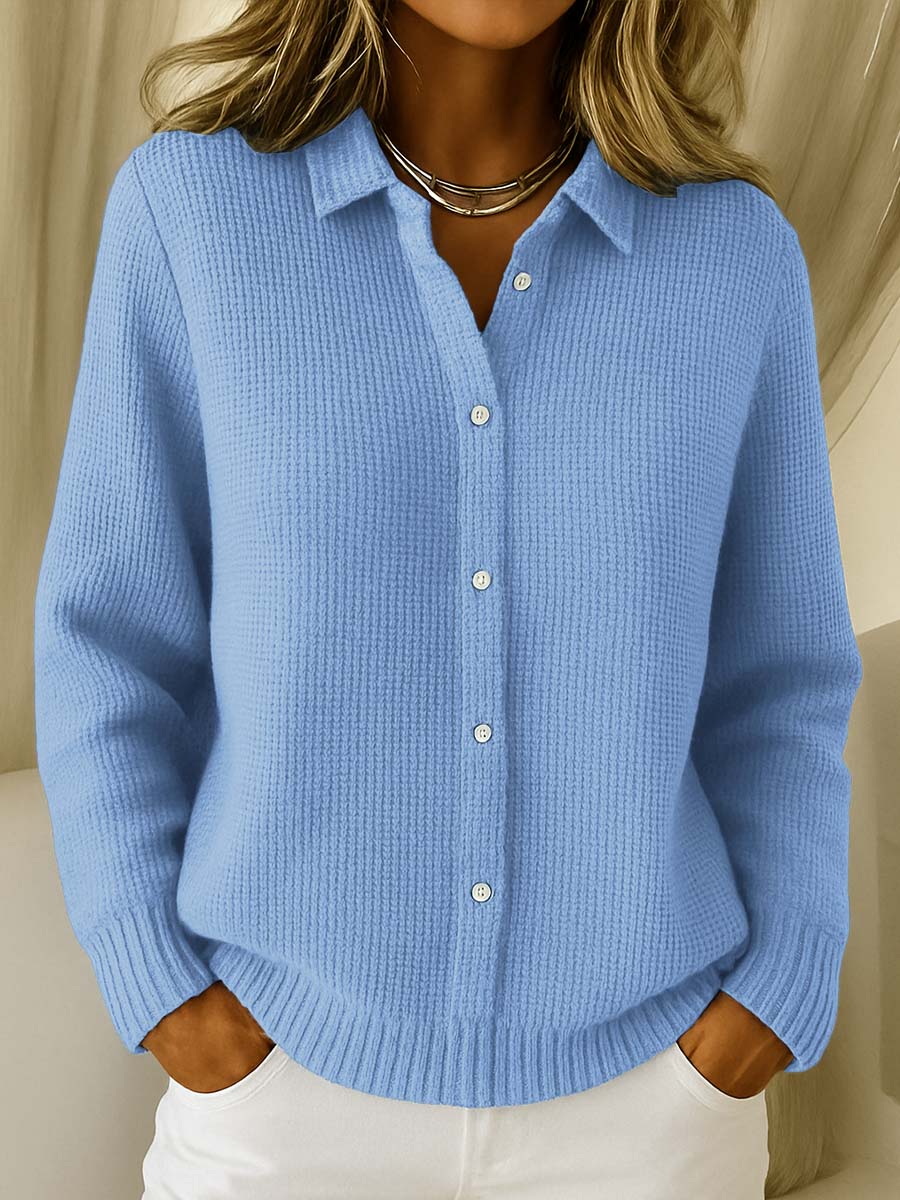 Serena™ | Soft Knit Button Cardigan