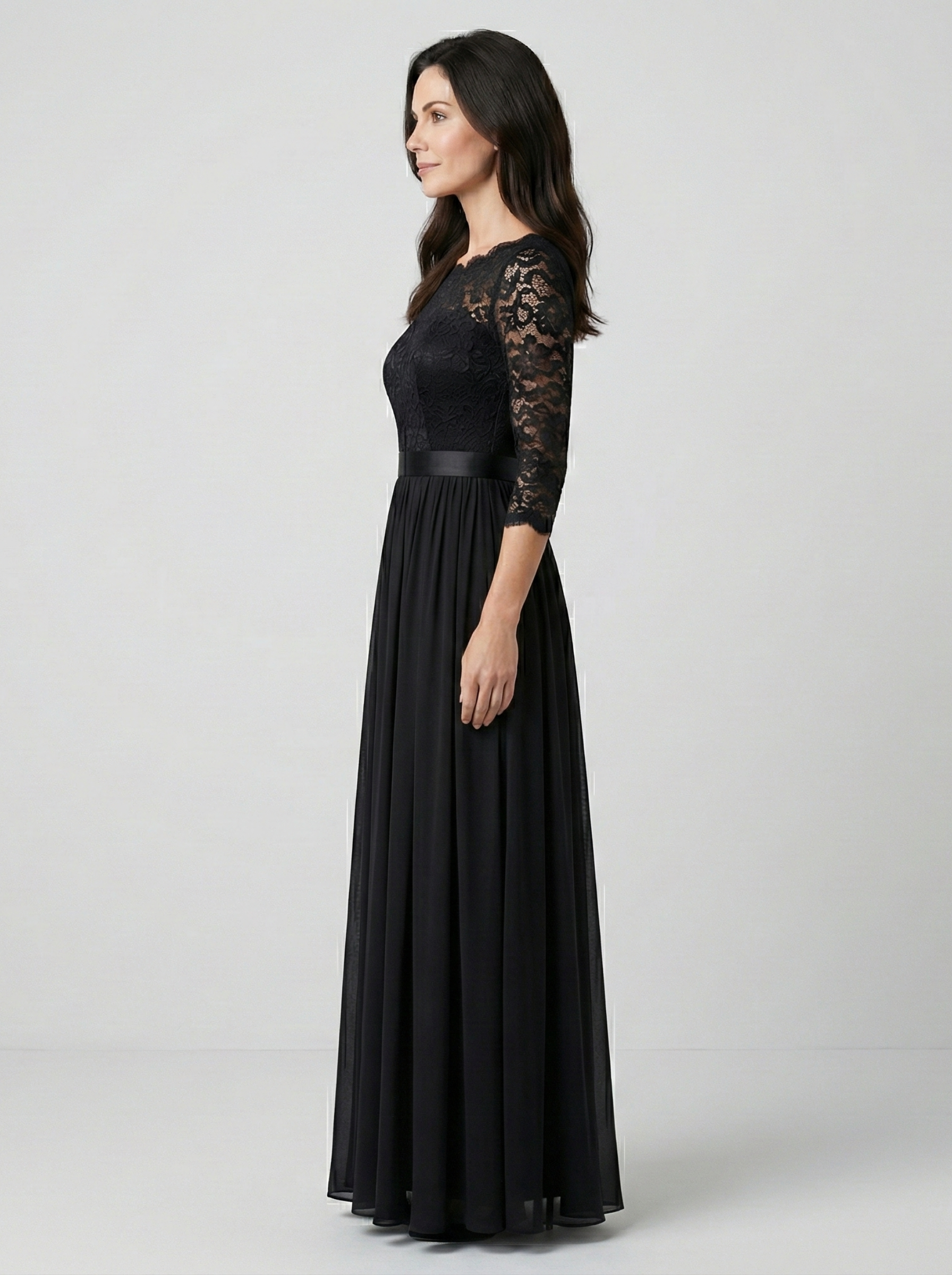 Marisol™ | Timeless Lace Evening Gown