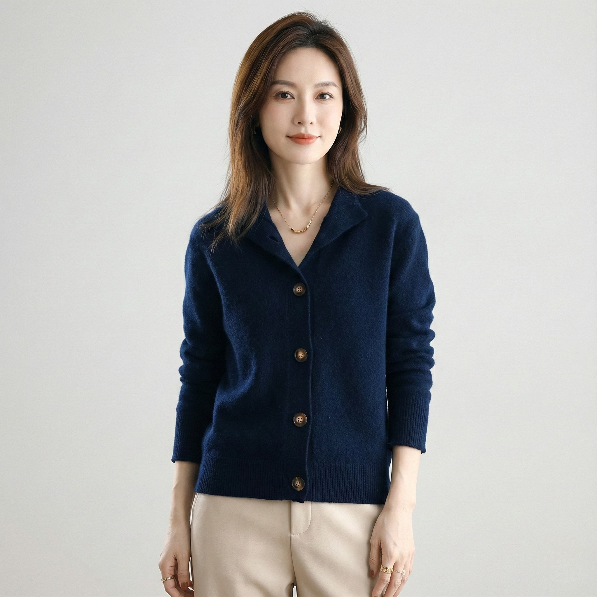 Camille™ | Soft Knit Button Cardigan