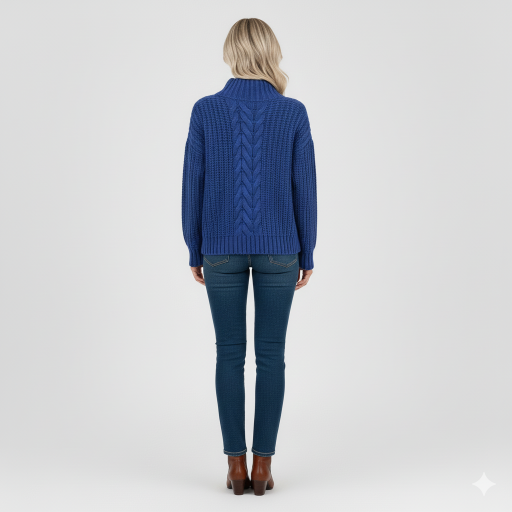 Aerynna | Cozy Chic Cable-Knit Sweater