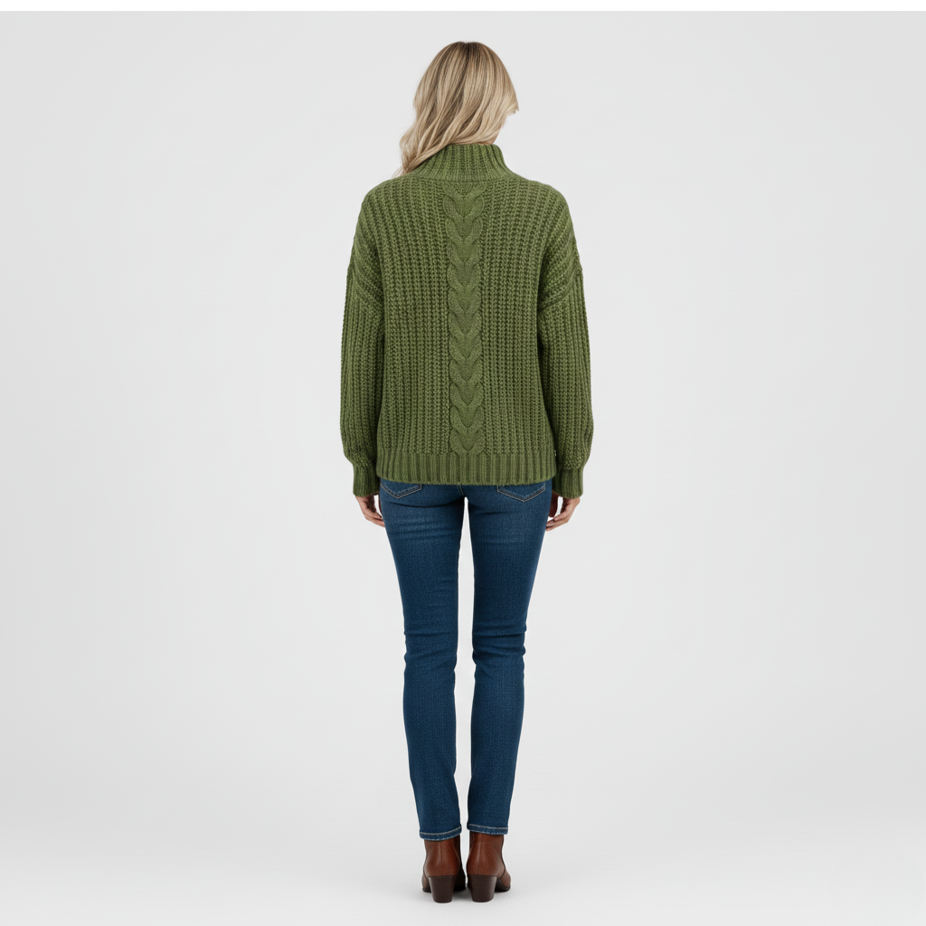 Aerynna | Cozy Chic Cable-Knit Sweater