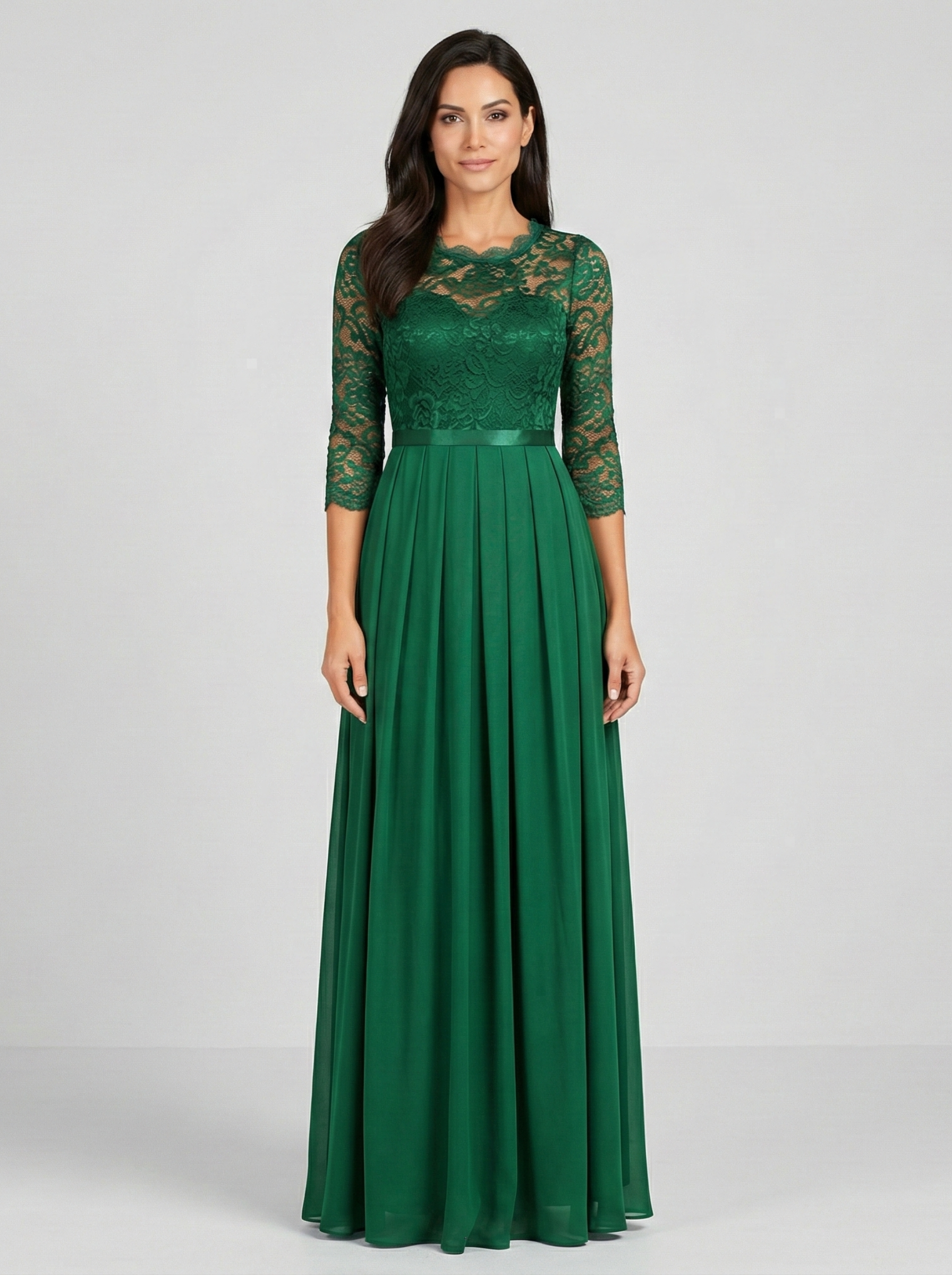 Marisol™ | Timeless Lace Evening Gown