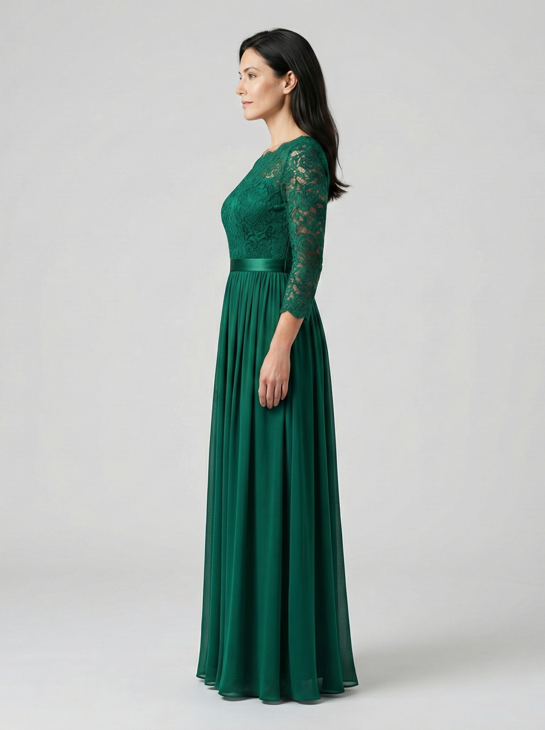 Marisol™ | Timeless Lace Evening Gown