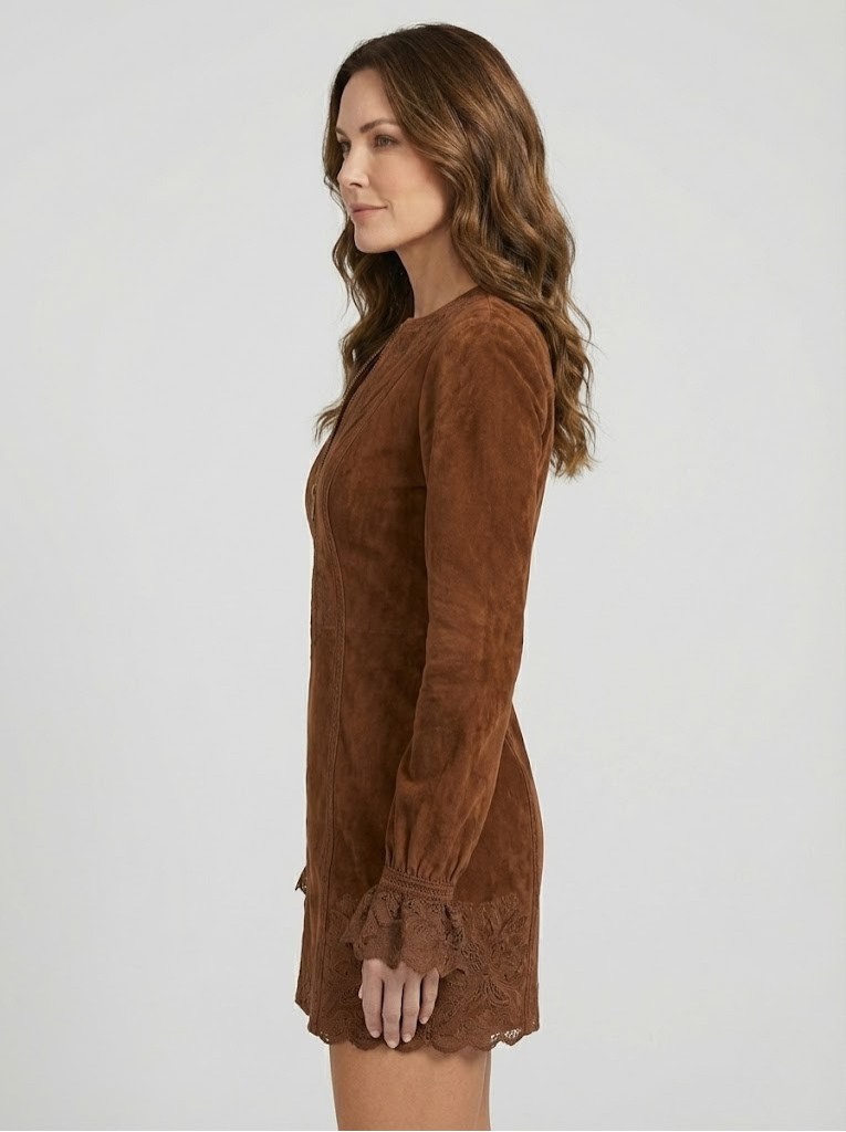 Luna™ | Elegant Lace Zip Dress