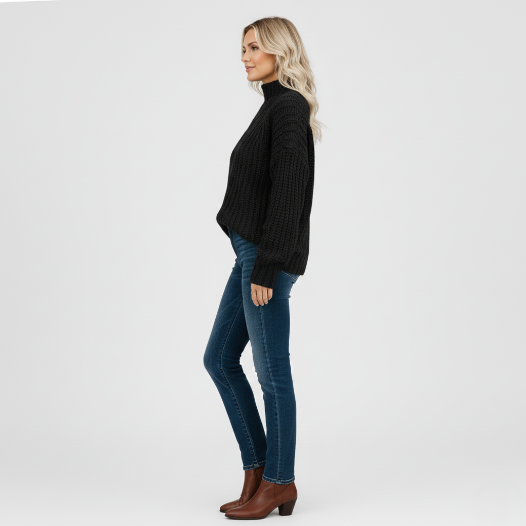 Aerynna | Cozy Chic Cable-Knit Sweater