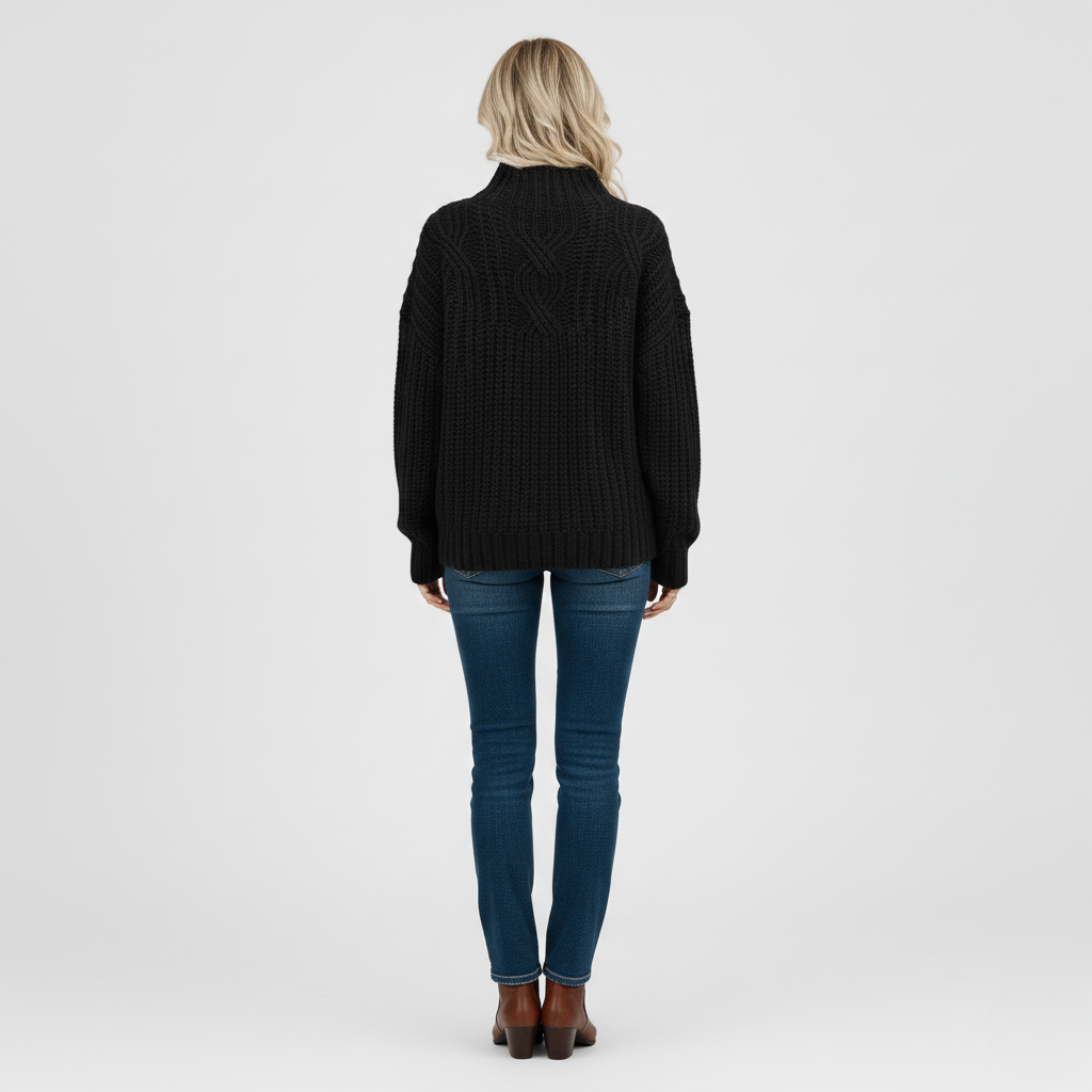 Aerynna | Cozy Chic Cable-Knit Sweater