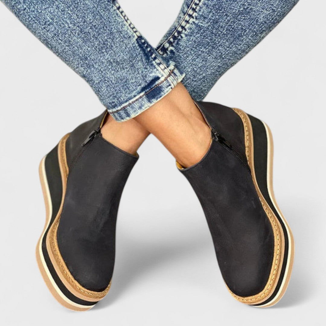 Solvina | Orthopedic Comfort Wedge Boots