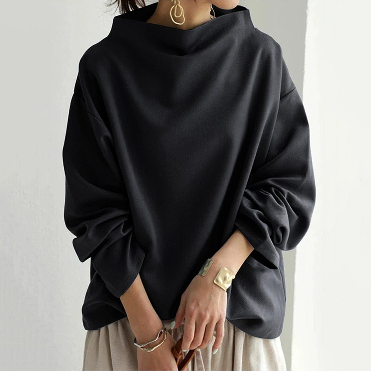 Sydney™ | Chic High Neck Pullover