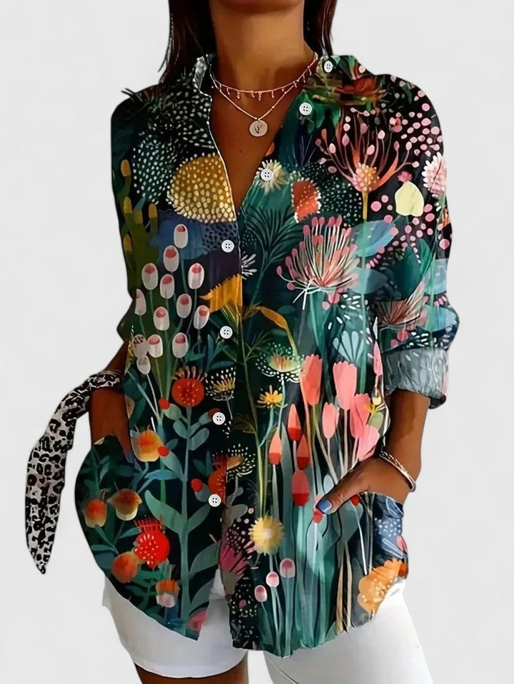 Anna | Button-Up Blouse