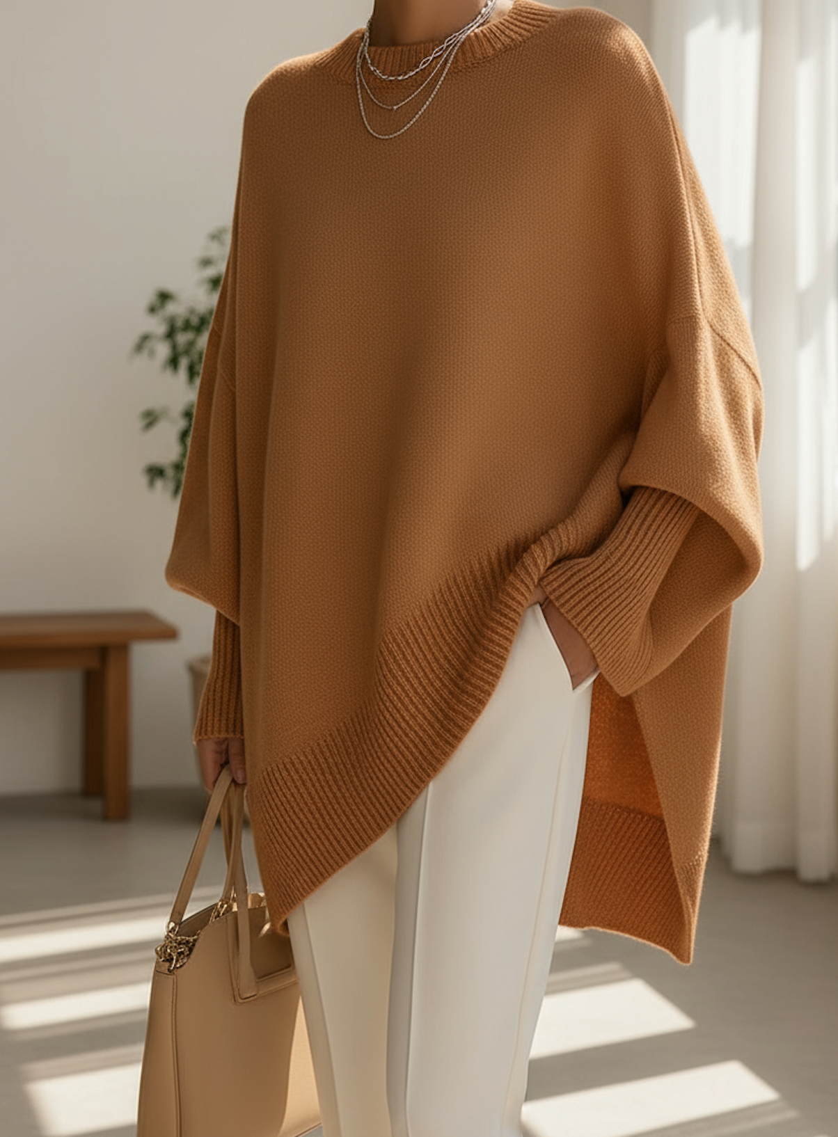 Alina™ | Cozy Oversized Knit Sweater