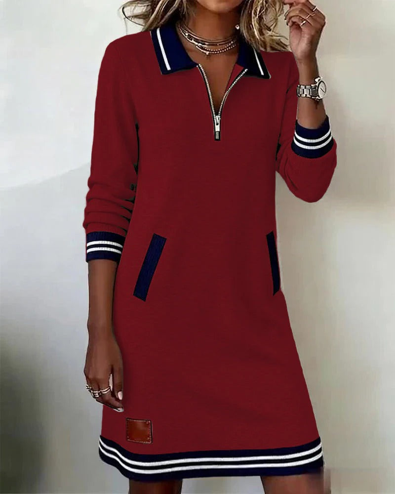 Ella | Chic Long Sleeve Dress