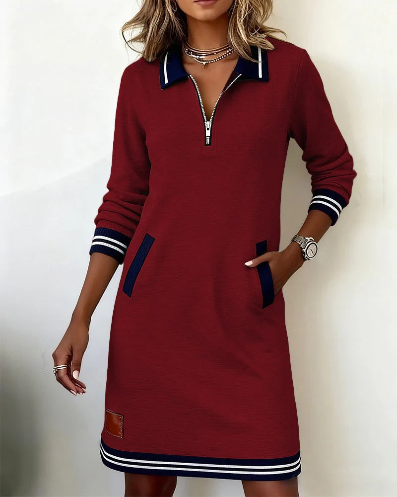 Ella | Chic Long Sleeve Dress