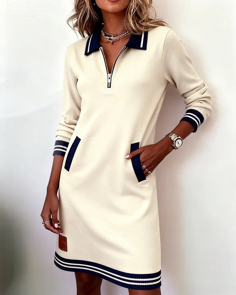 Ella | Chic Long Sleeve Dress